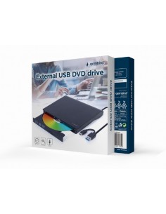 Gembird DVD-USB-03 unidad de disco óptico DVD±RW Negro 2