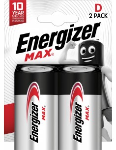 Energizer MAX – D Batería de un solo uso Alcalino