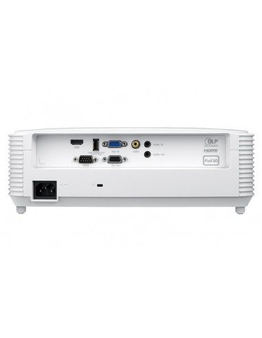 Optoma W309ST videoproyector Proyector de corto alcance 3800 lúmenes ANSI DLP WXGA (1280x800) 3D Blanco