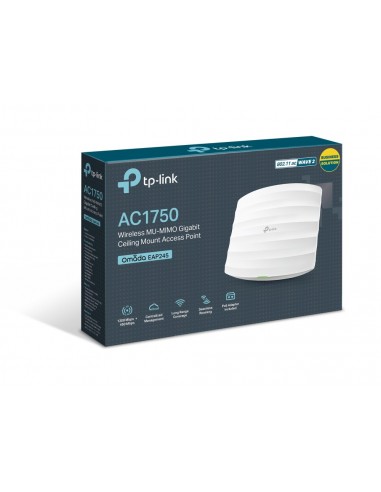 TP-Link EAP245 punto de acceso inalámbrico 1300 Mbit s Blanco Energía sobre Ethernet (PoE)