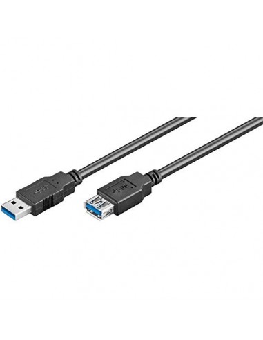 Ewent EC1009 cable USB 3 m USB 3.2 Gen 1 (3.1 Gen 1) USB A Negro