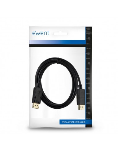 Ewent EC1407 cable DisplayPort 3 m Negro