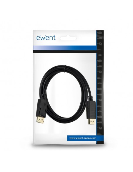 Ewent EC1407 cable DisplayPort 3 m Negro