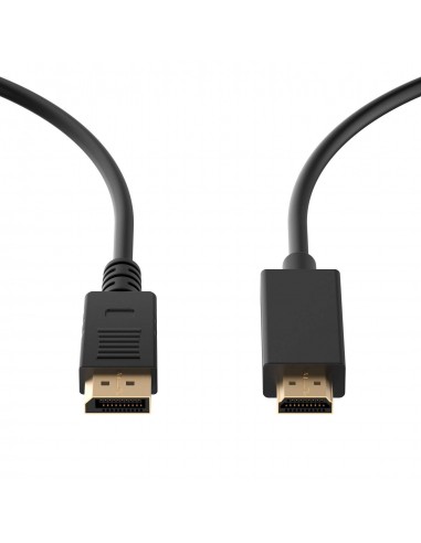 Ewent EC1432 adaptador de cable de vídeo 3 m DisplayPort HDMI tipo A (Estándar) Negro