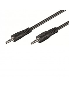 Ewent EC1608 cable de audio 5 m 3,5mm Negro