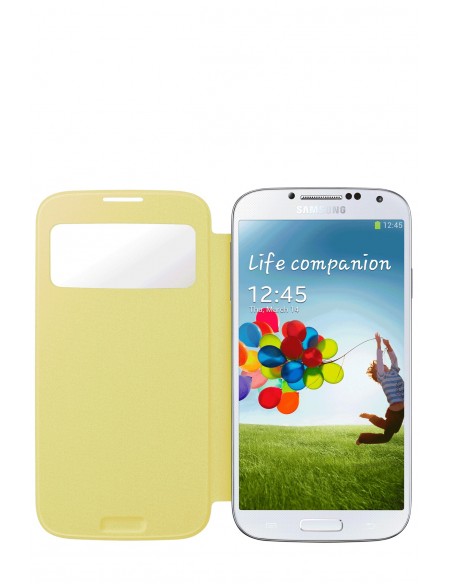 Samsung S View funda para teléfono móvil Libro Amarillo