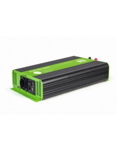EnerGenie EG-PWC-PS2000-01 adaptador e inversor de corriente Auto 2000 W Negro, Verde 2