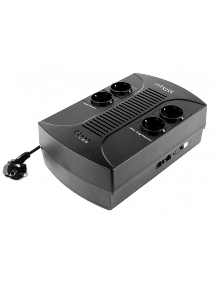 Gembird EG-UPS-002 sistema de alimentación ininterrumpida (UPS) 0,85 kVA 510 W 4 salidas AC