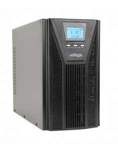 Gembird EG-UPSO-3000 sistema de alimentación ininterrumpida (UPS) Doble conversión (en línea) 3 kVA 2700 W 5 salidas AC