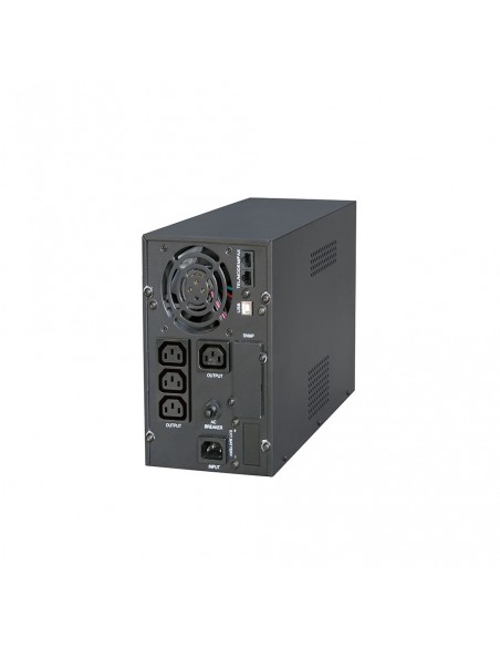 Gembird EG-UPS-PS3000-01 sistema de alimentación ininterrumpida (UPS) Línea interactiva 3 kVA 2400 W 4 salidas AC