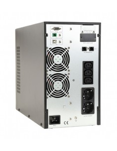 Gembird EG-UPSO-2000 sistema de alimentación ininterrumpida (UPS) Doble conversión (en línea) 2 kVA 1800 W 5 salidas AC 2