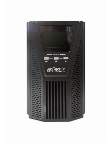 Gembird EG-UPSO-2000 sistema de alimentación ininterrumpida (UPS) Doble conversión (en línea) 2 kVA 1800 W 5 salidas AC