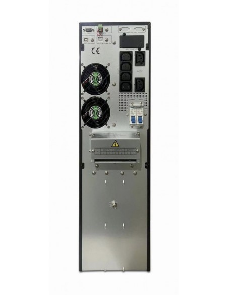 Gembird EG-UPSO-6000 sistema de alimentación ininterrumpida (UPS) Doble conversión (en línea) 6 kVA 6000 W 6 salidas AC