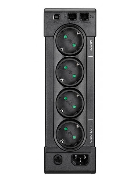 Eaton Ellipse PRO 650 DIN sistema de alimentación ininterrumpida (UPS) Línea interactiva 0,65 kVA 400 W 4 salidas AC Eaton Ellipse PRO 650 DIN sistema de alimentación ininterrumpida (UPS) Línea interactiva 0,65 kVA 400 W 4 salidas AC