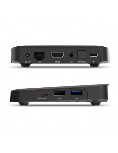 Youin EN1060K convertidor de Smart TV Negro 4K Ultra HD 8 GB Wifi Ethernet