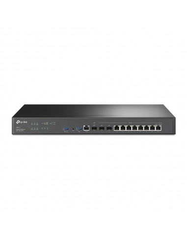 TP-Link ER8411 router Gigabit Ethernet Negro