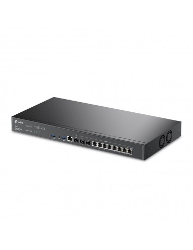 TP-Link ER8411 router Gigabit Ethernet Negro