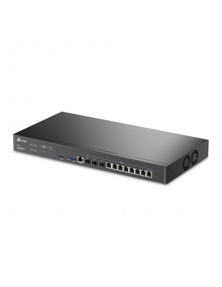 TP-Link ER8411 router Gigabit Ethernet Negro
