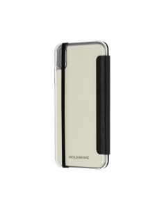 Moleskine ET9CBPXSMCLR funda para teléfono móvil 16,5 cm (6.5") Folio Negro, Transparente