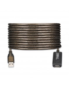 Ewent EW1021 cable USB 10 m USB 2.0 USB A Negro