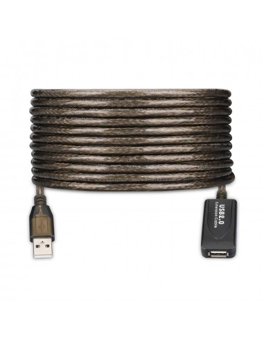 Ewent EW1021 cable USB 10 m USB 2.0 USB A Negro