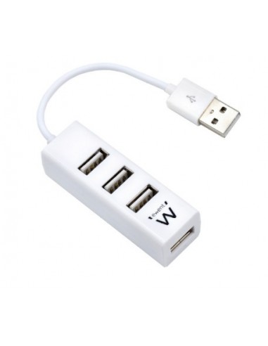 Ewent EW1122 hub de interfaz USB 2.0 Blanco