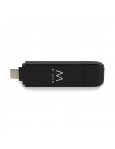 Ewent EW1075 lector de tarjeta USB 3.2 Gen 1 (3.1 Gen 1) Type-A Type-C Negro