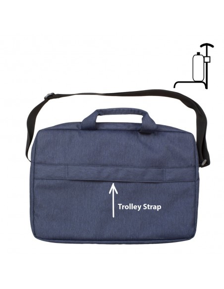 Ewent EW2516 maletines para portátil 39,6 cm (15.6") Maletín Azul