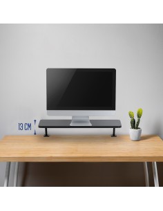 Ewent EW1546 soporte para monitor 86,4 cm (34") Negro Escritorio 2