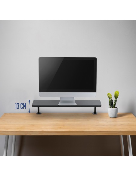 Ewent EW1546 soporte para monitor 86,4 cm (34") Negro Escritorio