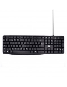 Ewent EW3001 teclado USB QWERTY Español Negro 2