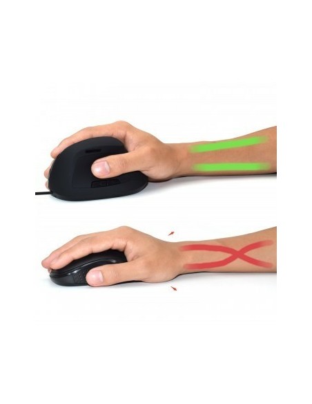 Ewent EW3157 ratón mano derecha USB tipo A Óptico 1800 DPI