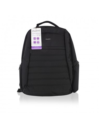 Ewent Urban 43,9 cm (17.3") Funda tipo mochila Negro