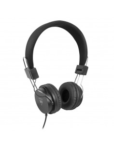 Ewent EW3573 auricular y casco Auriculares Alámbrico Diadema Música Negro