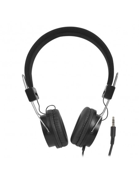 Ewent EW3573 auricular y casco Auriculares Alámbrico Diadema Música Negro
