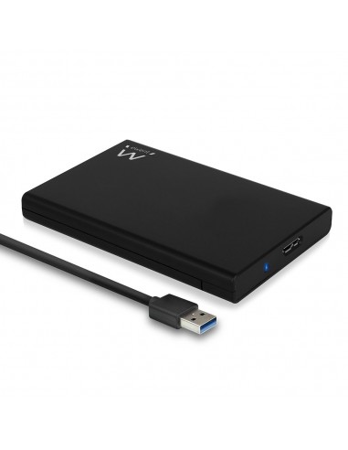 Ewent EW7044 caja para disco duro externo Carcasa de disco duro SSD Negro 2.5"