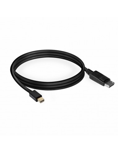 Ewent EW9866 cable DisplayPort 2 m Mini DisplayPort Negro