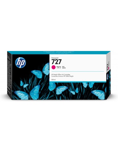 HP Cartucho de tinta DesignJet 727 magenta de 300 ml