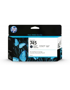 HP Cartucho de tinta DesignJet 745 negro mate de 130 ml