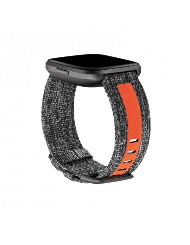 Fitbit FB171WBGYTAS Accesorios para dispositivos vestibles inteligentes Grupo de rock Carbón vegetal, Naranja Aluminio,