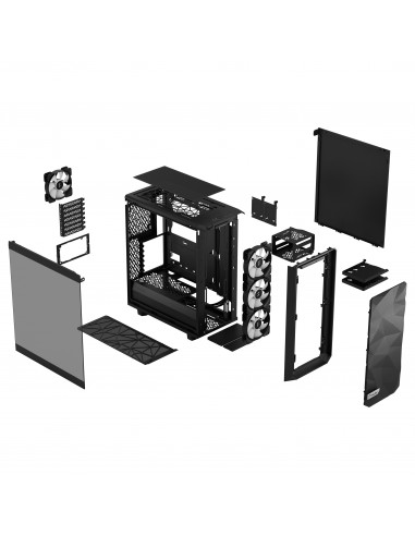 Fractal Design Meshify 2 Compact Lite Negro