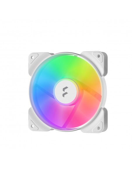 Fractal Design Aspect 12 RGB PWM Carcasa del ordenador Ventilador 12 cm Blanco 1 pieza(s)