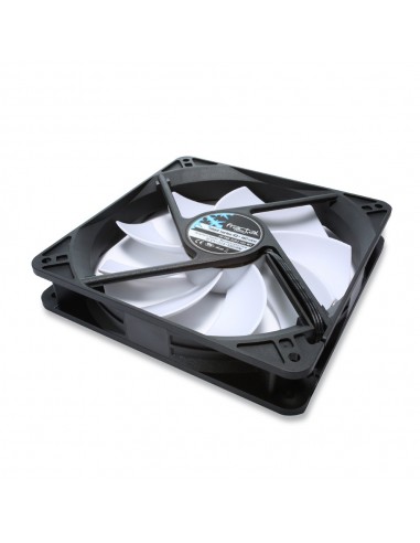 Fractal Design Silent Series R3 140mm Carcasa del ordenador Ventilador 14 cm Negro, Blanco