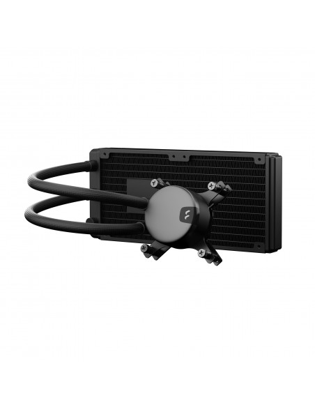 Fractal Design Lumen S24 v2 RGB Procesador Sistema de refrigeración líquida todo en uno 12 cm Negro 1 pieza(s)