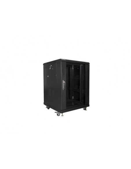Lanberg FF01-6615-12B armario rack 15U Rack o bastidor independiente Negro