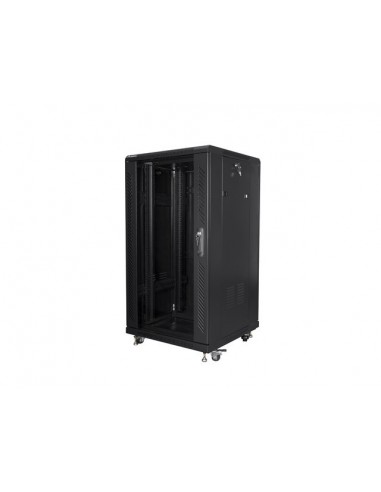 Lanberg FF01-6622-12B armario rack 22U Rack o bastidor independiente Negro