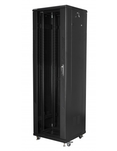 Lanberg FF01-6642-12B armario rack 42U Rack o bastidor independiente Negro