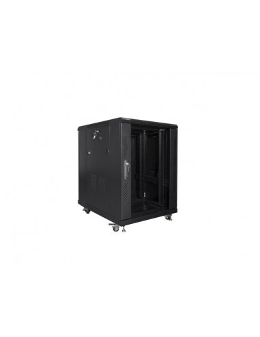 Lanberg FF01-6815-12B armario rack 15U Rack o bastidor independiente Negro