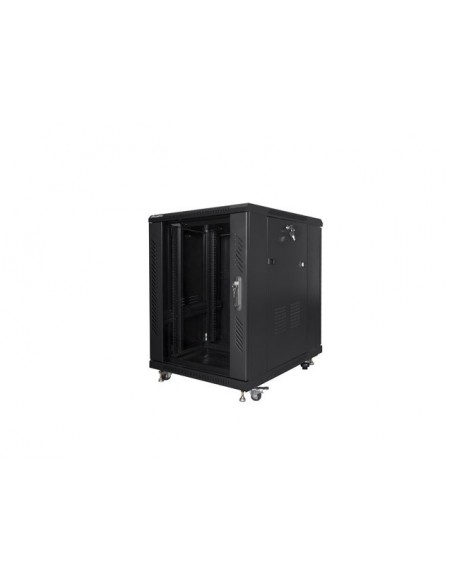 Lanberg FF01-6815-12B armario rack 15U Rack o bastidor independiente Negro