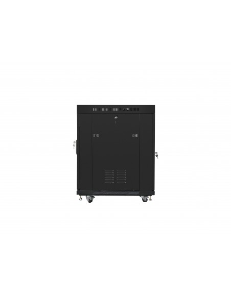 Lanberg FF01-8015-12BL armario rack 15U Rack o bastidor independiente Negro